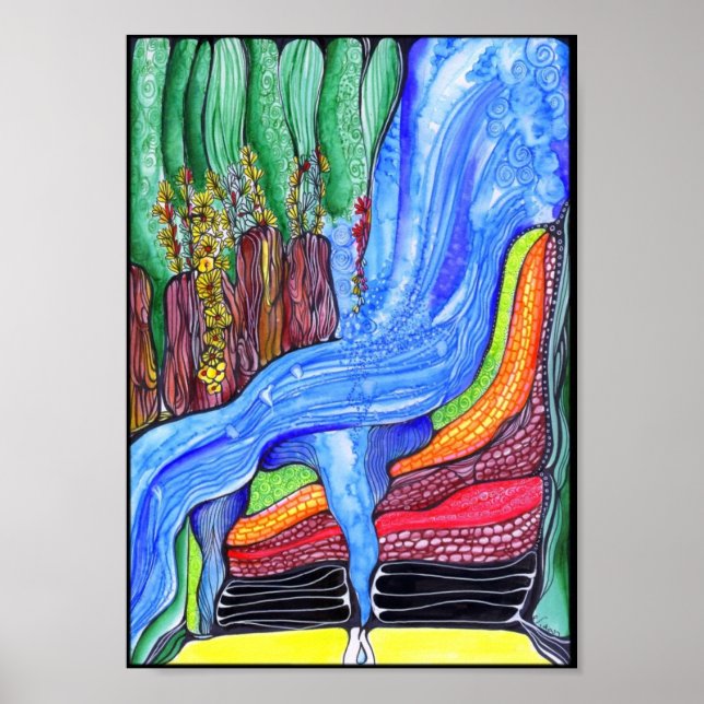 Poster Cascade (Devant)