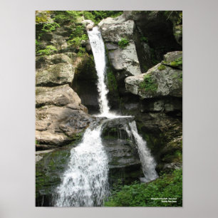 Poster Cascade à Kent Falls, Connecticut - Imprimer