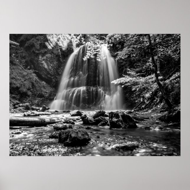 Poster Cascade de Josefsthaler (Devant)