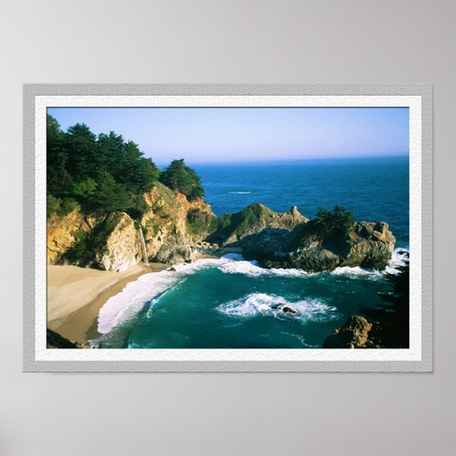 Poster Cascade de McWay Cove (Devant)