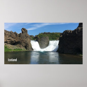 Poster Cascade d'Islande