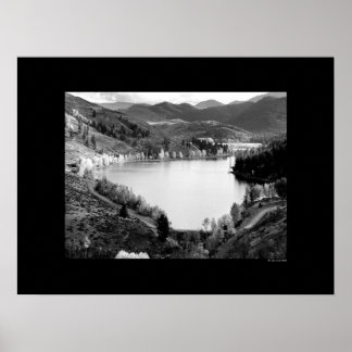 Poster Cascade - Lac