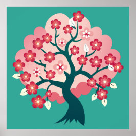 Poster Cascade Sakura