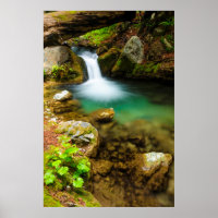 Cascade sur Hare Creek, Californie