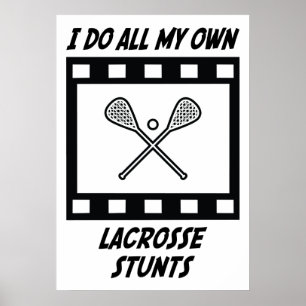 Poster Cascades de lacrosse