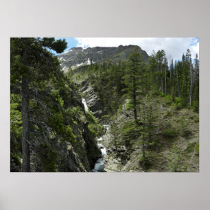 Poster Cascades et sommet d'Appistoki dans le parc nation
