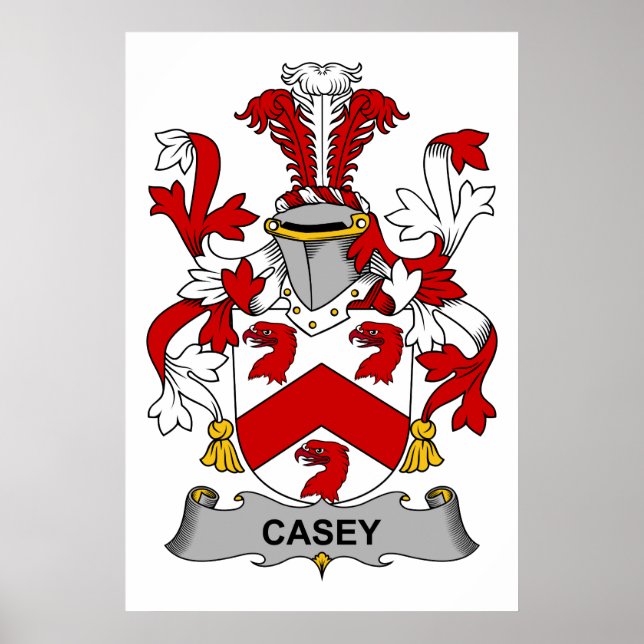 Poster Casey Family Crest (Devant)
