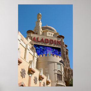 Poster Casino Las Vegas d'Aladdin