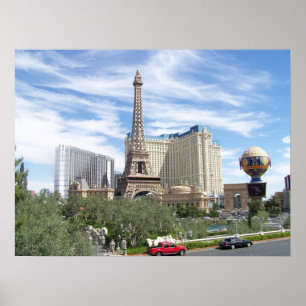 Poster Casino Las Vegas, nanovolt de Paris