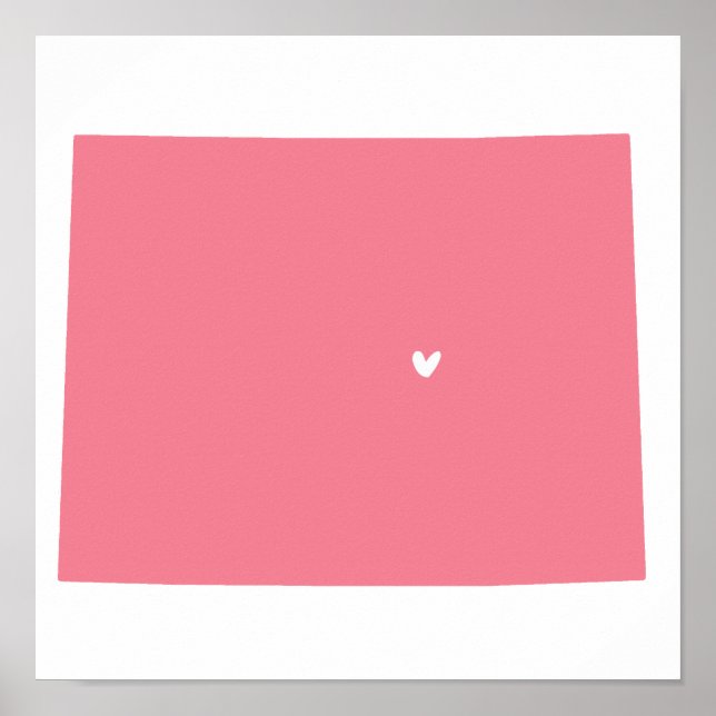 Poster Casper, Wyoming (Devant)