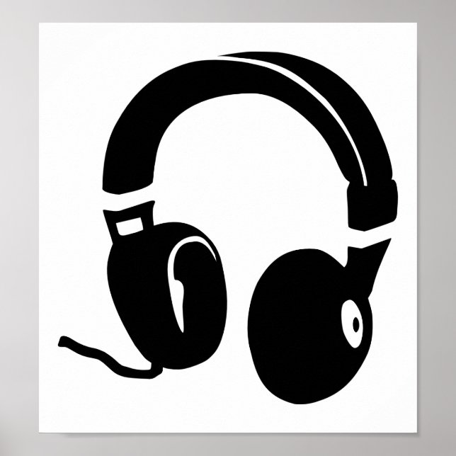 Poster Casque (Devant)