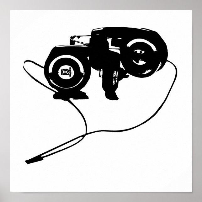 Poster Casque (Devant)