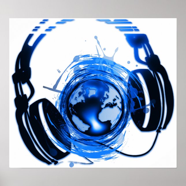 Poster Casque (Devant)