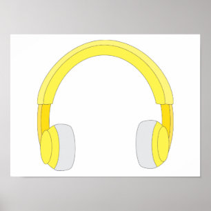 Poster Casque audio