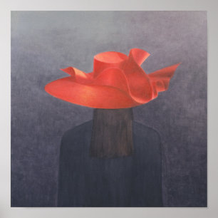 Poster Casquette rouge 2004