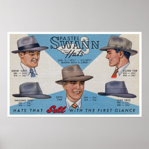 Poster Casquettes de Swann !
