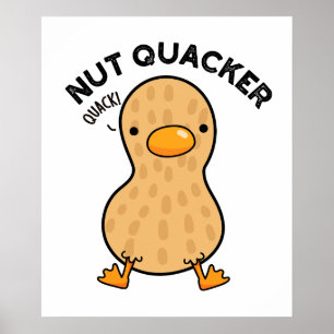 Poster Casse-Noisette Drôle de Blagues de Cacahuète