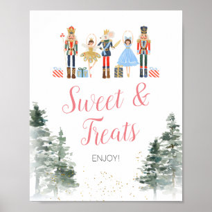 Poster Casse-noisette Fête des mariées de Noël Thé Sucré 