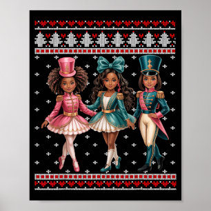 Poster Casse-Noisette Fille Noire Casse-Noisette Occident