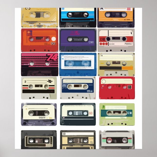 Poster Cassettes (Devant)