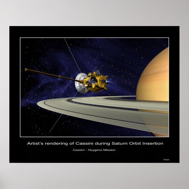 Poster CassiniMission-PIA03883 (Devant)