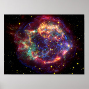 Poster Cassiopeia A supernova
