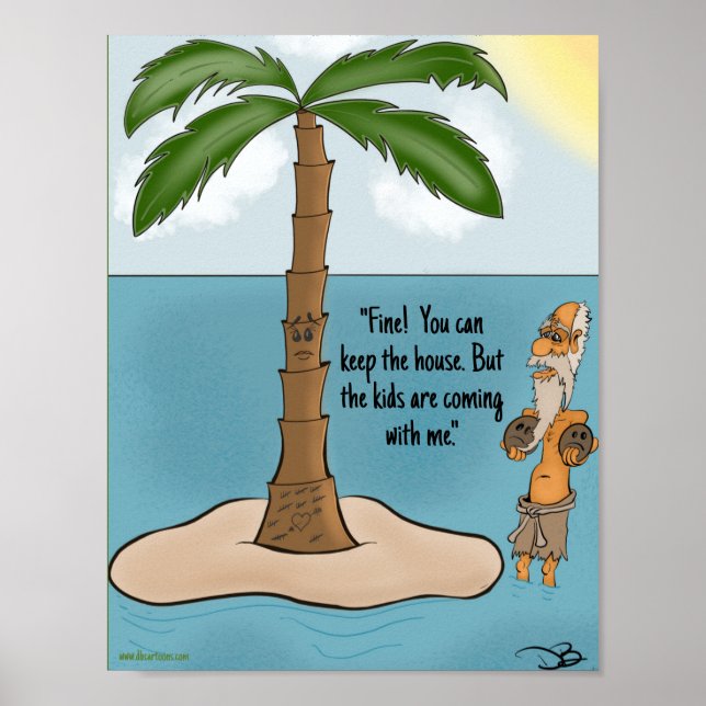 Poster Castaway (Devant)