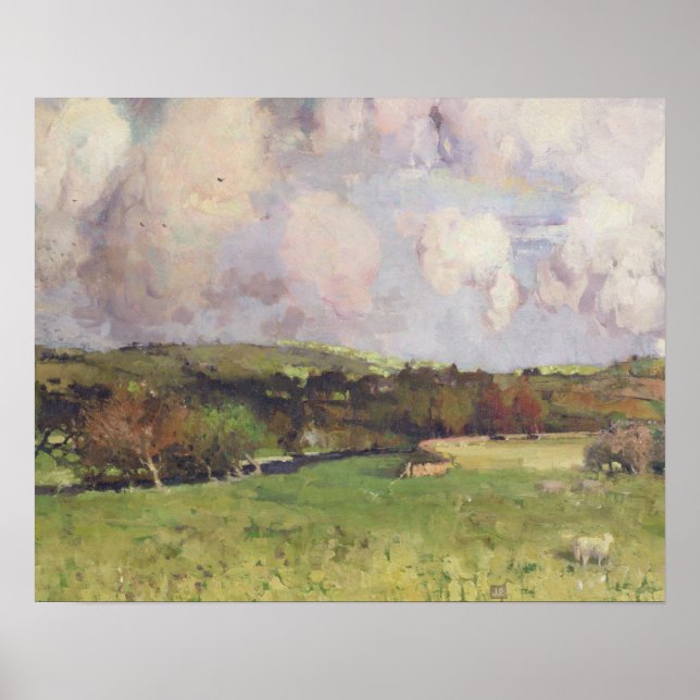 Poster Castlefern, c.1890-95 (huile sur toile) (Devant)