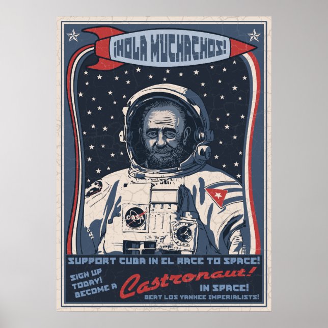 Poster Castronaute (Devant)