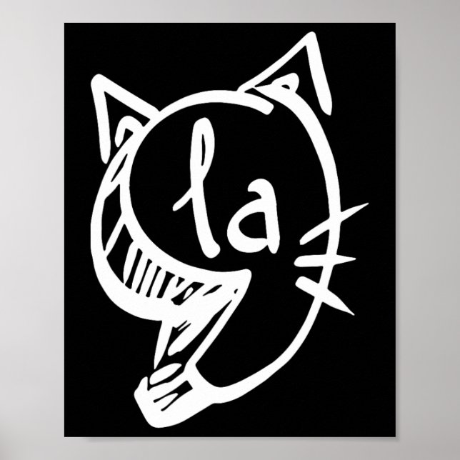 Poster Cat Comma La Kamala Harris Pour Président 2024 Ele (Devant)