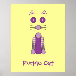 Poster CAT pourpre
