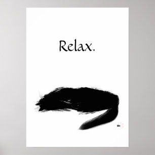 Poster Cat Relax