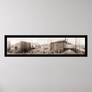 Poster Catastrophe Dayton Photo 1913