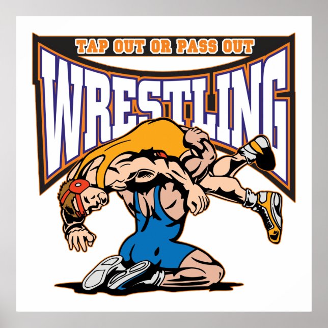 Poster Catcheurs (Devant)