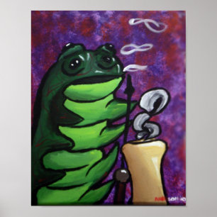 Poster Caterpillar Hooka