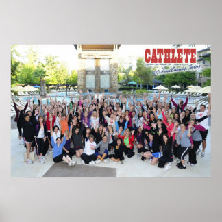 Poster Cathe Tour Woodlands 2010, TX Hands Up! Poste de g