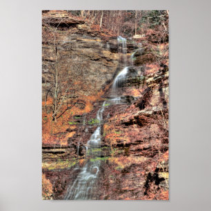 Poster Cathedral Falls, Virginie-Occidentale