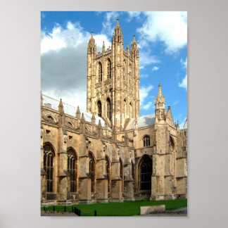 Poster Cathédrale de Canterbury