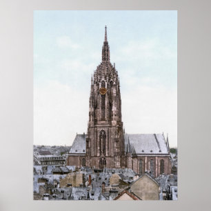 Poster Cathédrale de Francfort