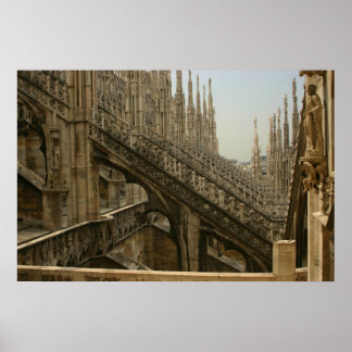 Poster Cathédrale de Milan