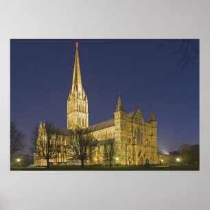 Poster Cathédrale de Salisbury