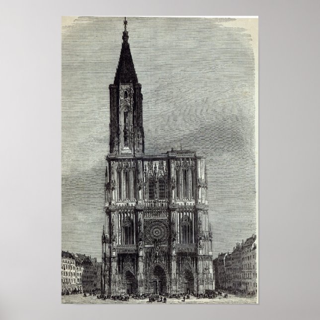 Poster Cathédrale de Strasbourg (Devant)