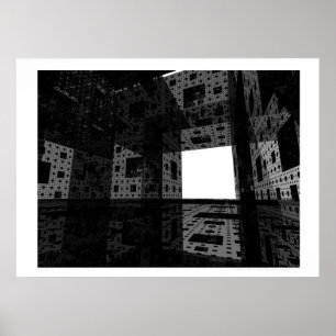 Poster Cathédrale des rêves II (noirs et blancs)