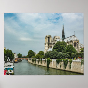 Poster Cathédrale Notre-Dame de Paris