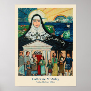Poster Catherine McAuley, fondatrice des Soeurs de la Mis