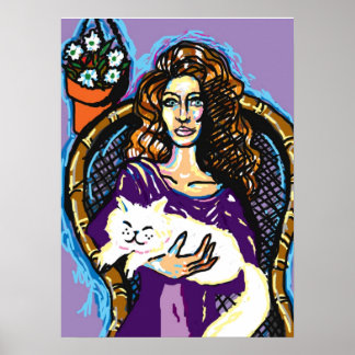 Poster catlady