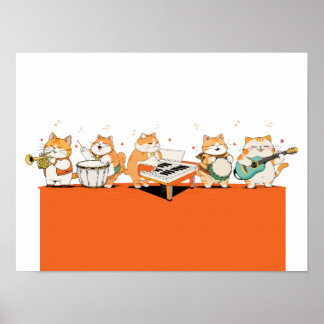 Poster Cats Plays The Music