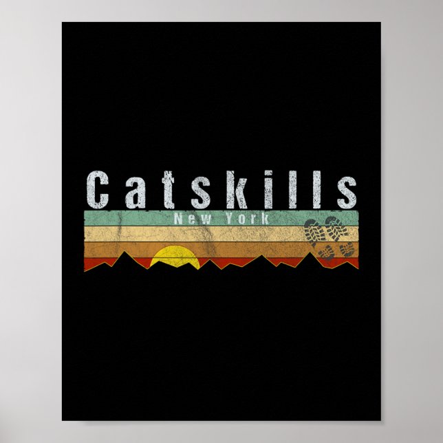 Poster Catskills  (Devant)