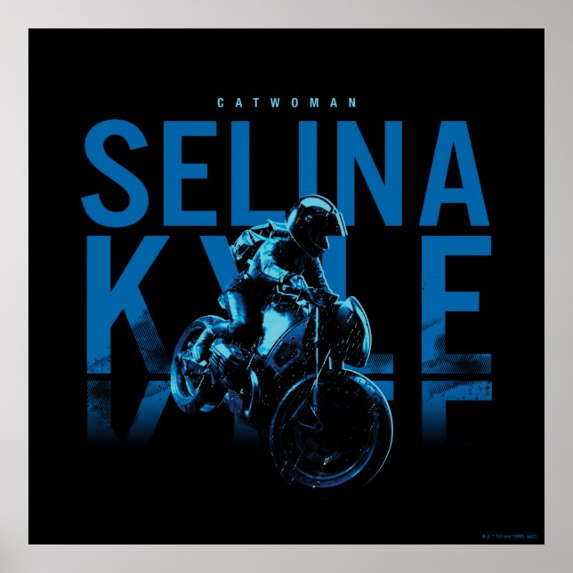 Poster Catwoman Selina Kyle (Devant)