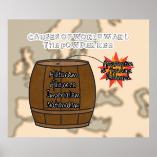 Poster Causes de la guerre mondiale 1 : Le *Updated* de